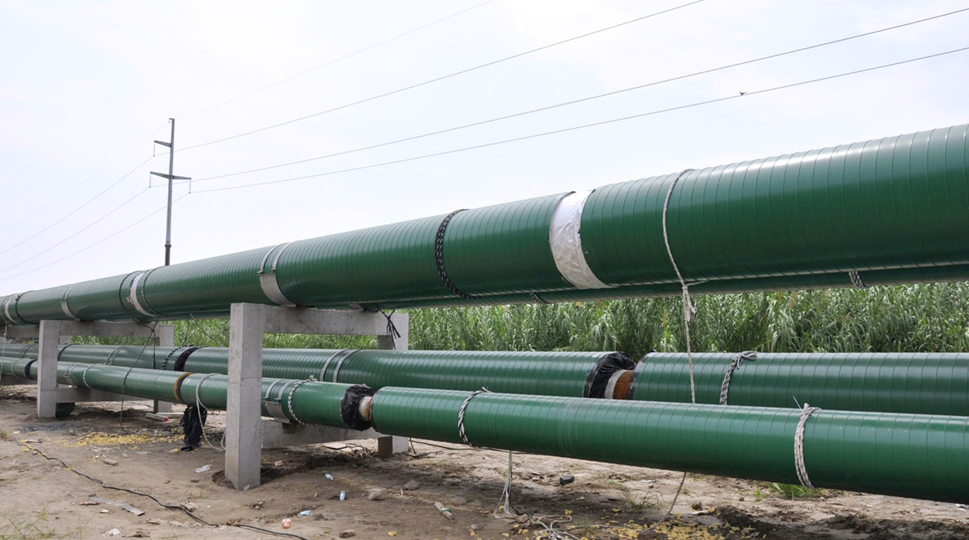 众茂杭州湾热电热网管线抬高节能工程