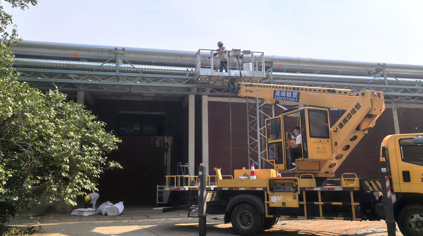 洛阳一拖管网改造项目预制保温管