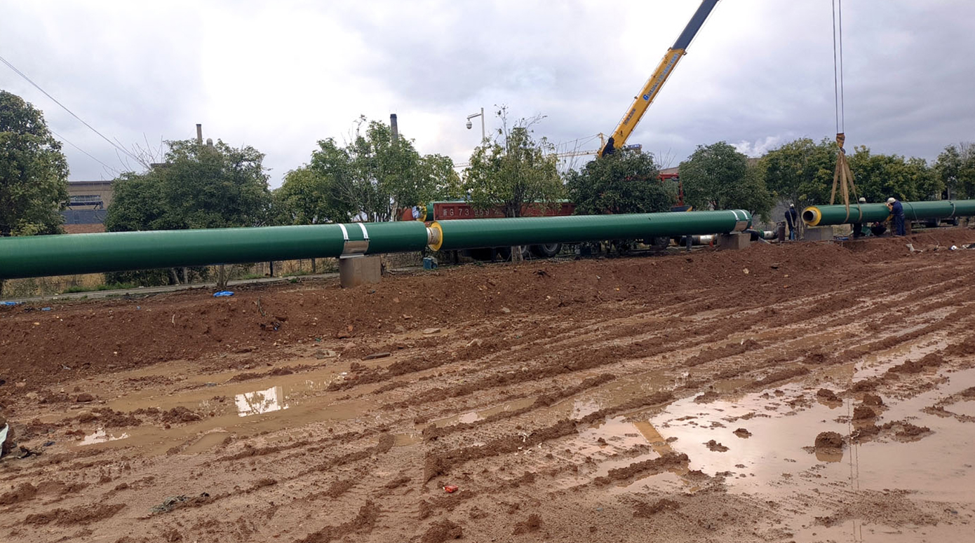 野风集团-华芯电子蒸汽管道工程