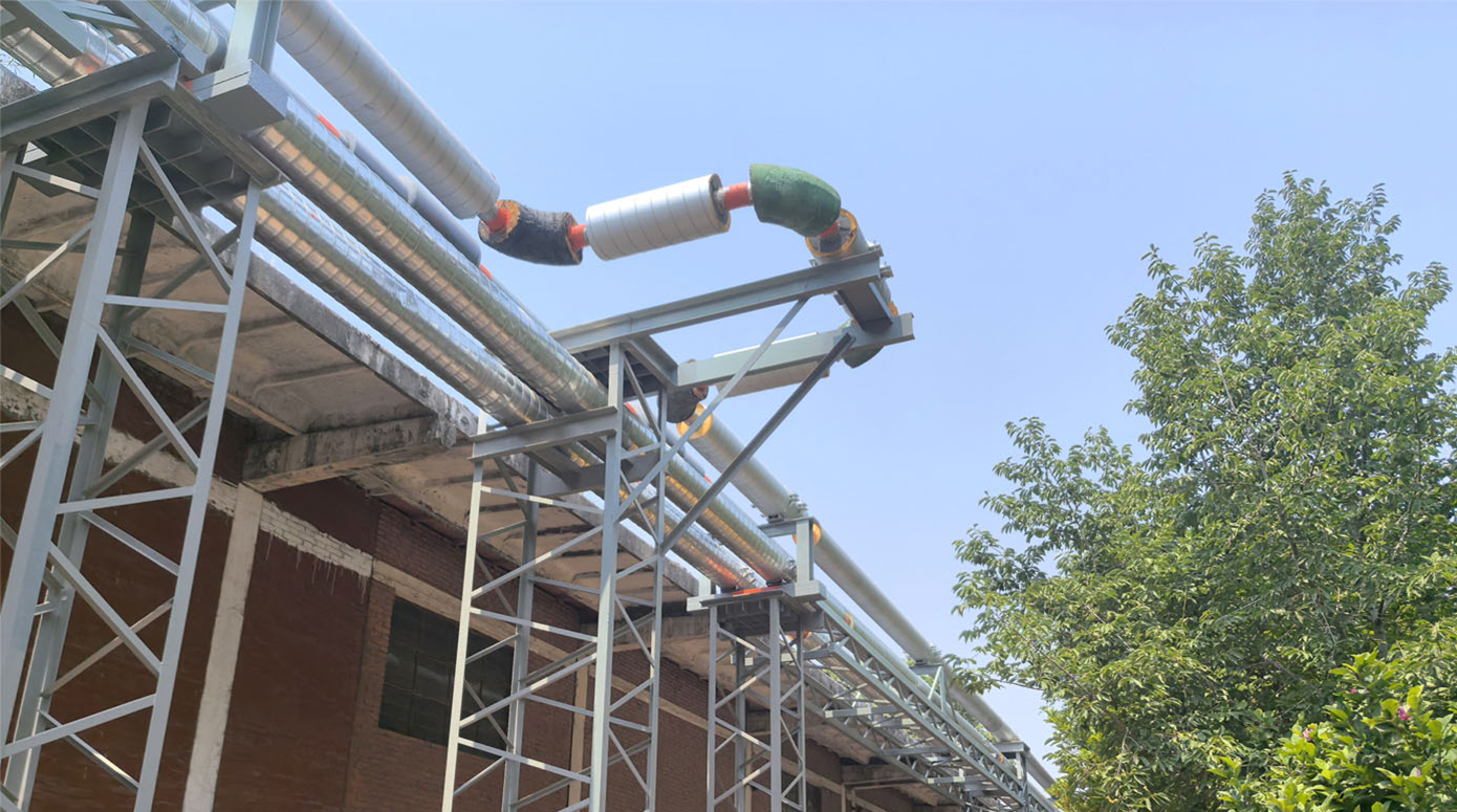 洛阳一拖管网改造项目预制保温管