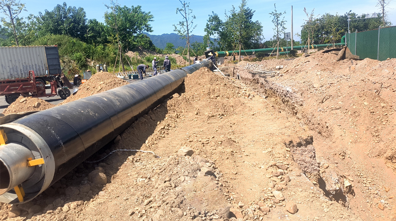 野风集团-华芯电子蒸汽管道工程