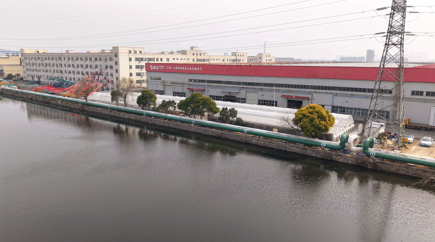 众茂杭州湾热电DN500热网保温改造项目